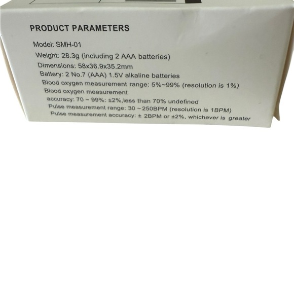 Oximeter Breath Oxygen Meter New in Box - Picture 3 of 6